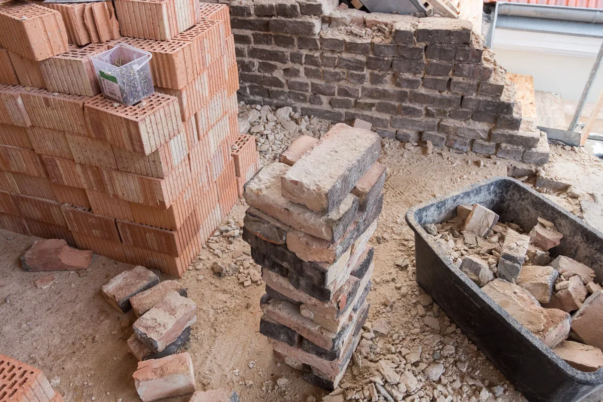 Baustelle, Dachausbau