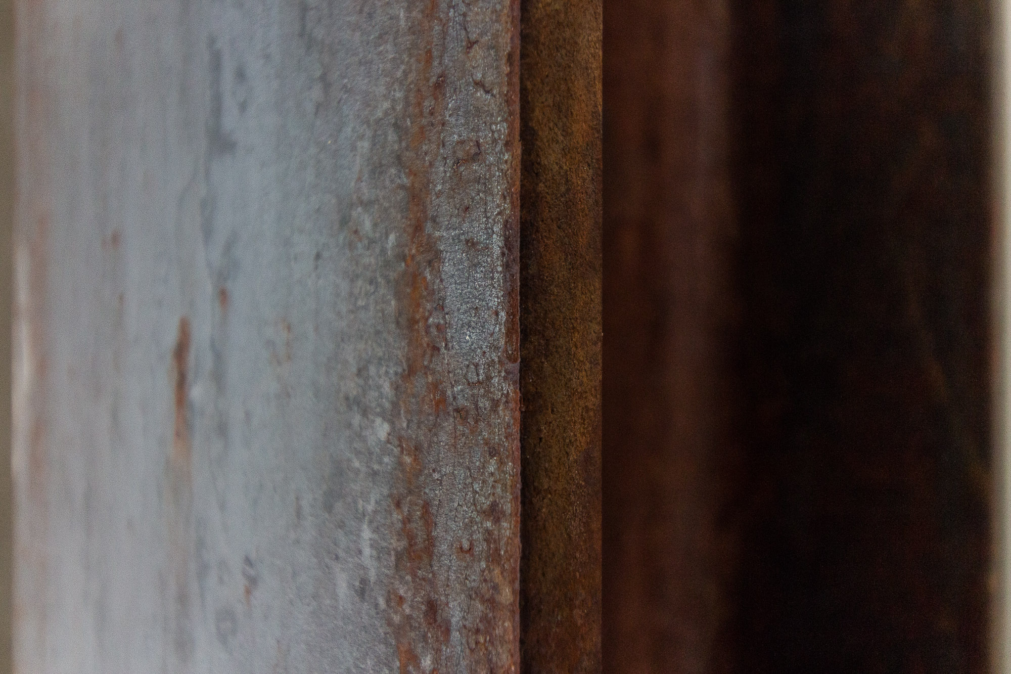 Stahlträger im Dachausbau, Detail